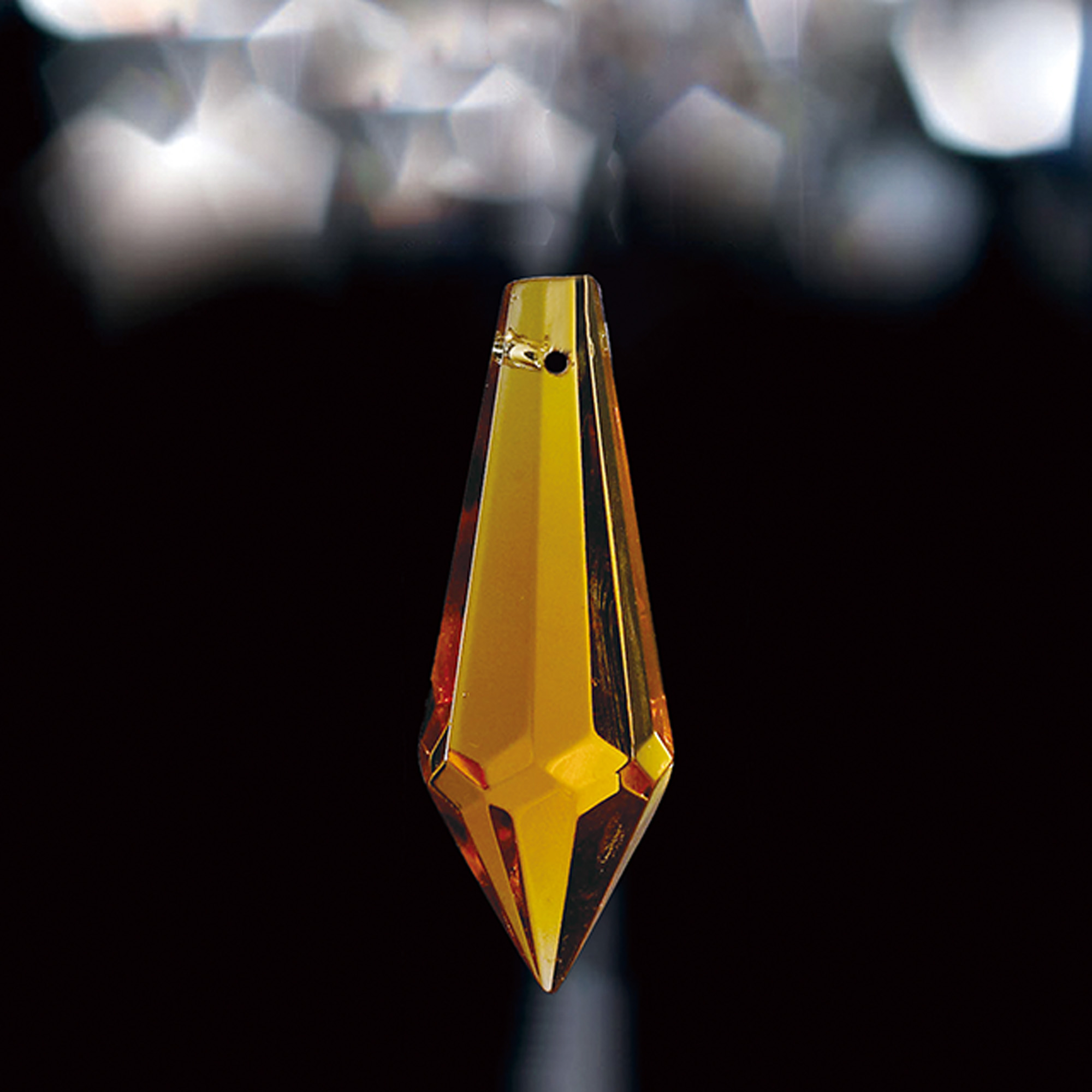 C70053  Crystal Drop Without Ring 36mm